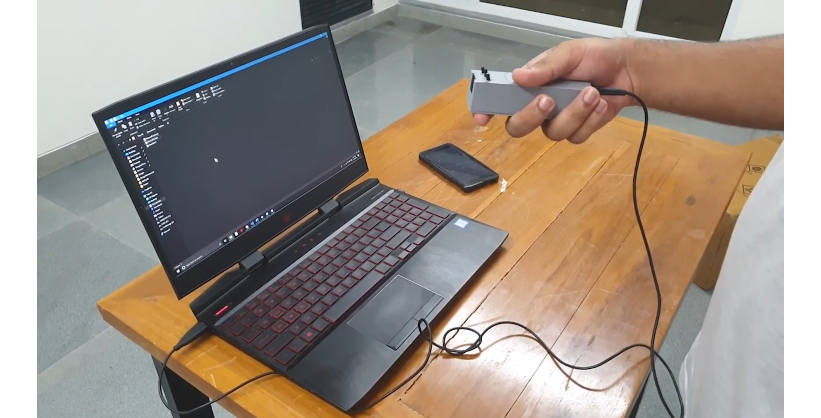 Gesture based Presentation Pointer