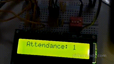 Laser-Based Attendance Monitoring System gif