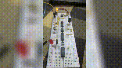 8-bit Computer Clock gif